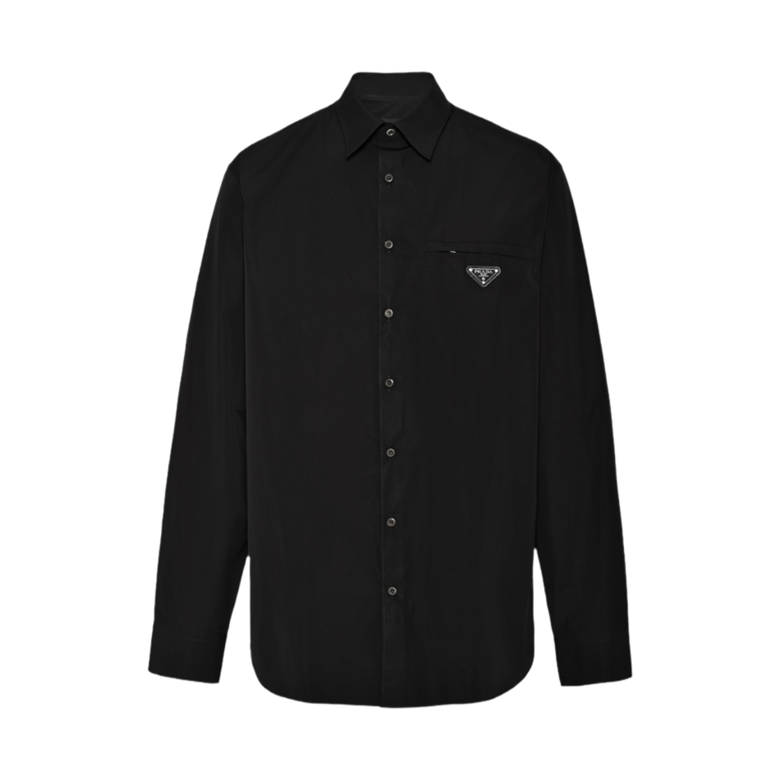 프라다 코튼 셔츠 블랙(Prada Cotton Shirt Black) - 1