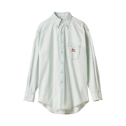 (W) Miu Miu Chambray Denim Shirt Light Blue