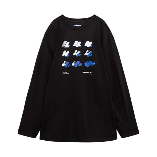 【ADERERROR】 Zara x Ader Error Graphic T-Shirt 0085/003/250 ☆人気☆【Ader Error x Zara】☆Graphic T-Shir.t☆black