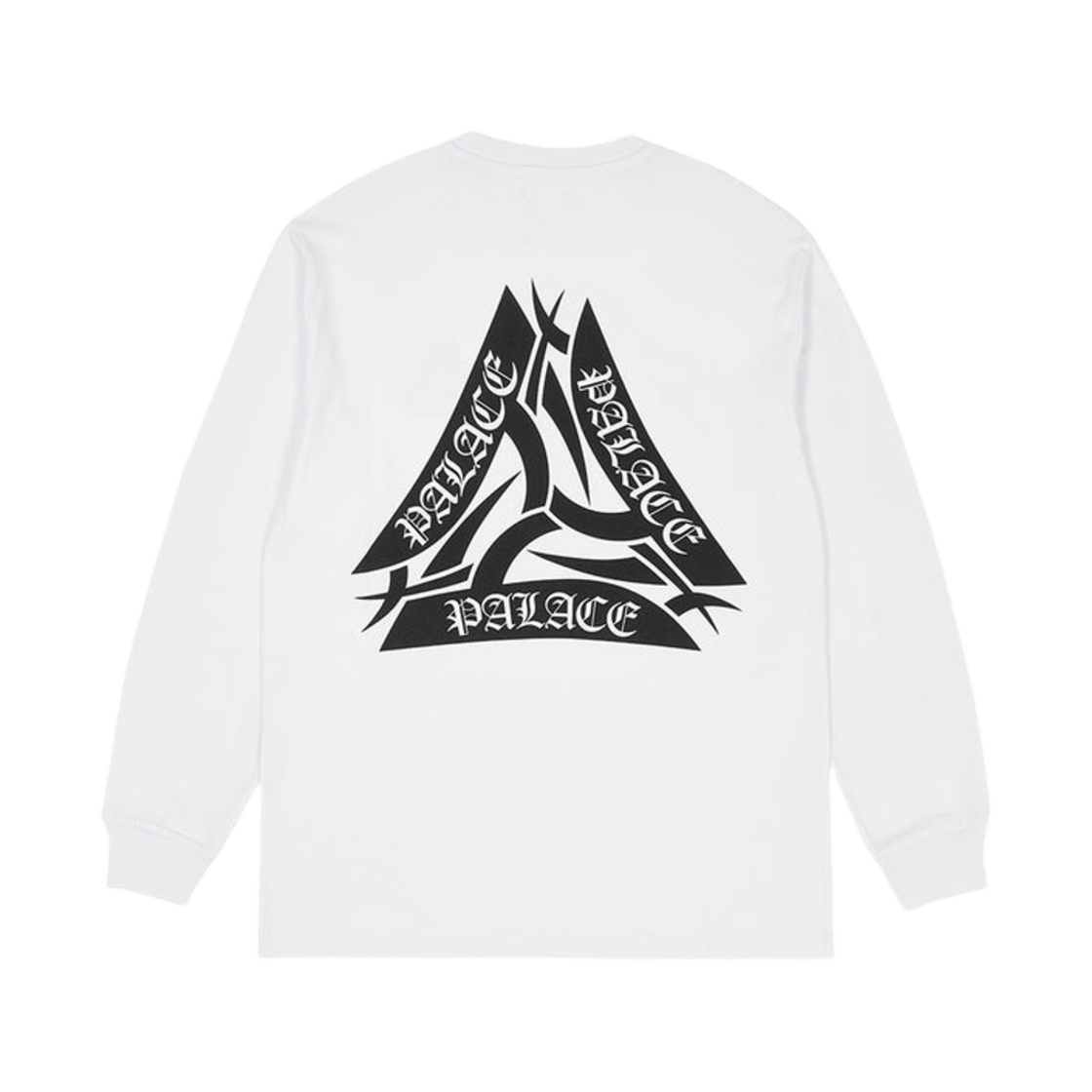 팔라스 트라이벌 트라이 롱슬리브 화이트 - 23FW(Palace Tribal Tri Longsleeve White - 23FW) - 1