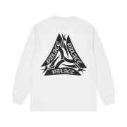 Palace Tribal Tri Longsleeve White - 23FW