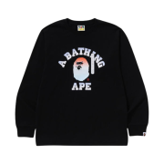BAPE Kabuki Head L/S T-Shirt Black