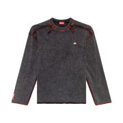 Diesel T-Weeks Treated Jersey Long Sleeve Black