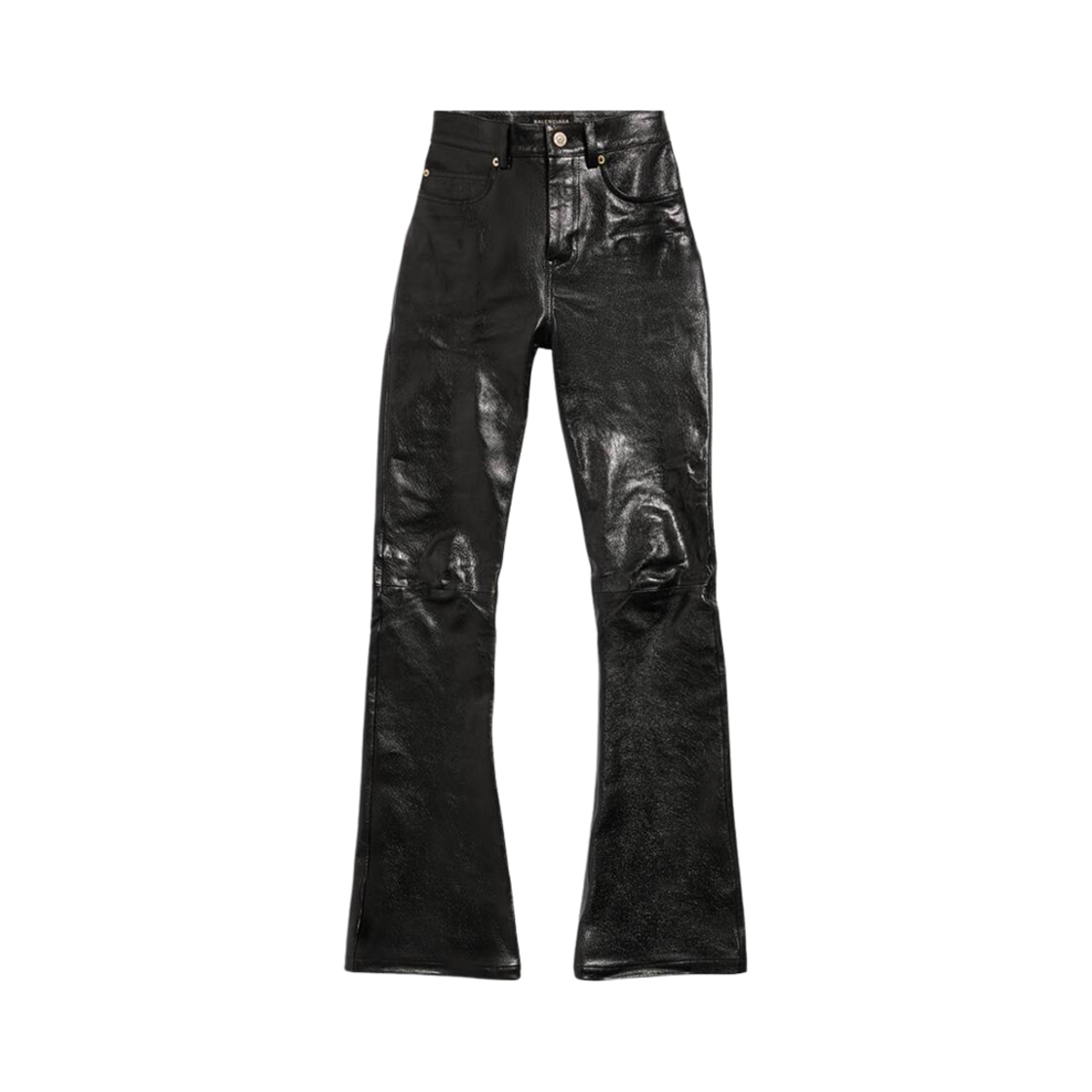 발렌시아가 부츠컷 팬츠 블랙