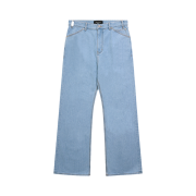 STU Embo Stripe Denim Pants Light Blue