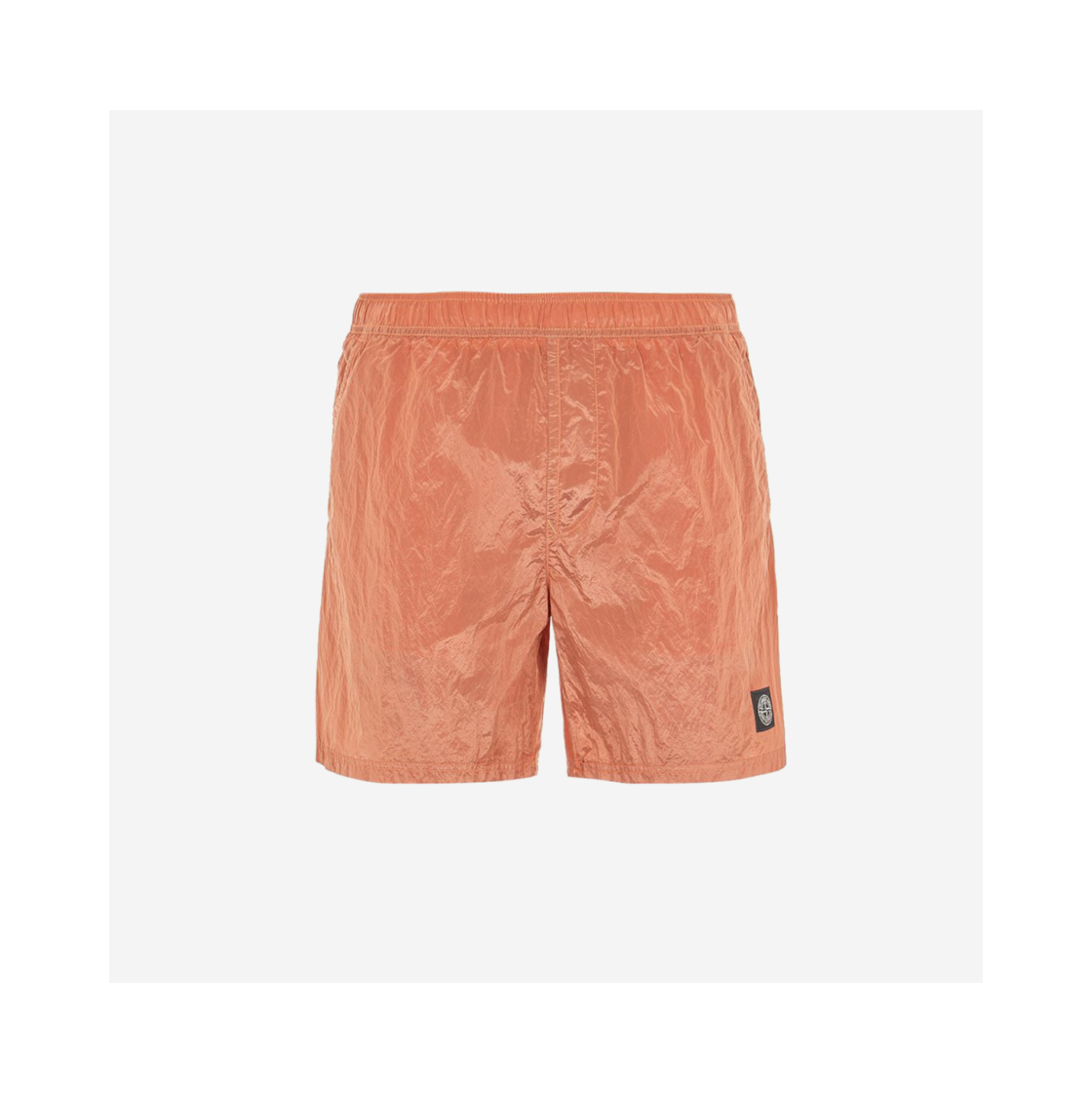 스톤 아일랜드 B0943 나일론 메탈 스위밍 트렁크 오렌지 - 22SS(Stone Island B0943 Nylon Metal Swimming Trunk Orange - 22SS) - 1