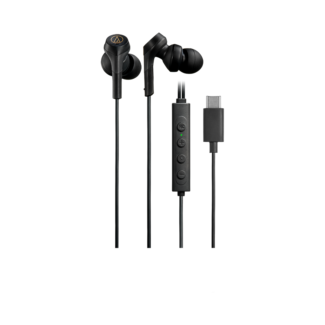 오디오테크니카 ATH-CKS330NC 노이즈캔슬링 C타입 인이어 이어폰 블랙(Audio-Technica ATH-CKS330NC USB Type C Noise Cancelling In-Ear Headphones Black)