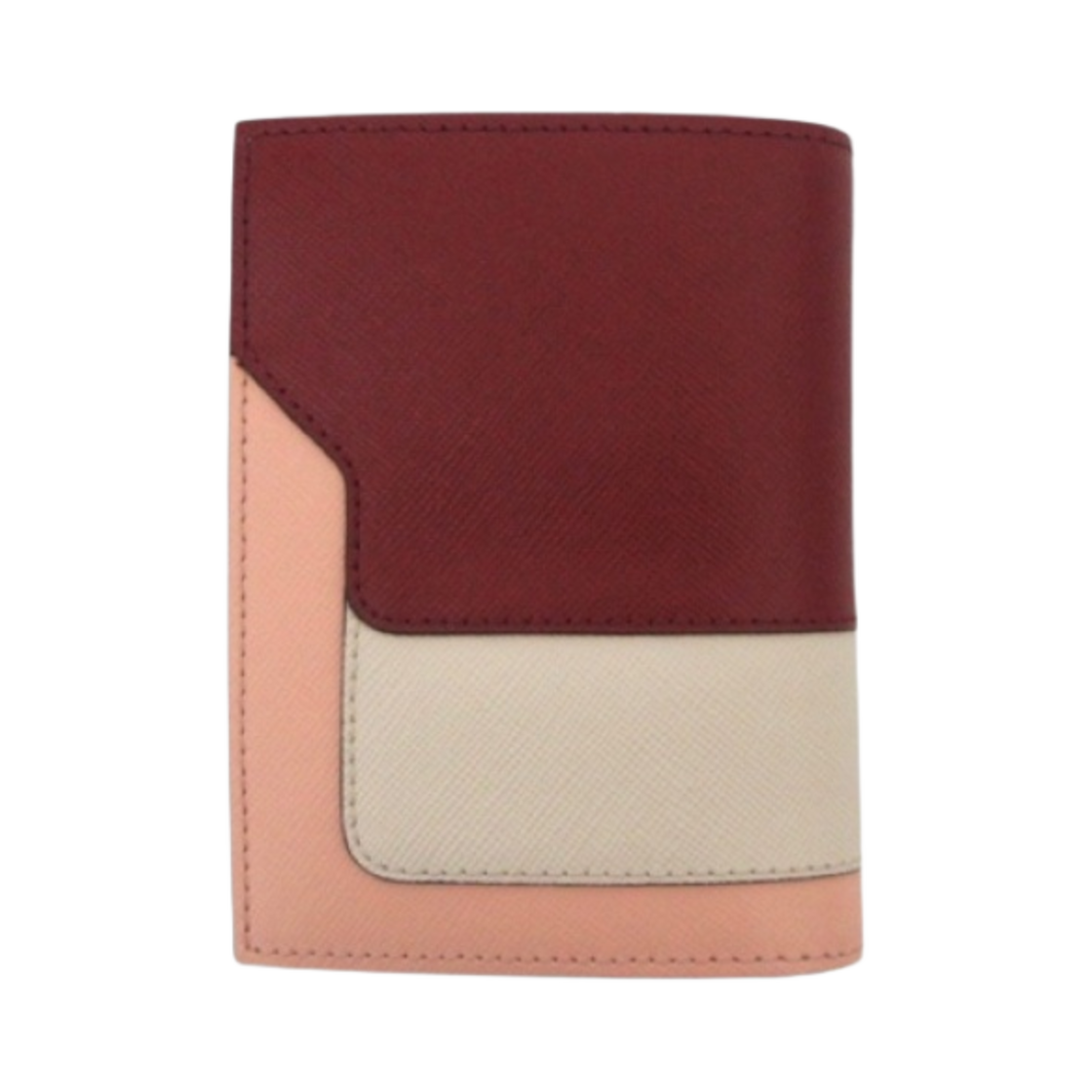마르니 사피아노 반지갑 차이나 레드 쉘(Marni Saffiano Bi-Fold Wallet China Red Shell) - 2