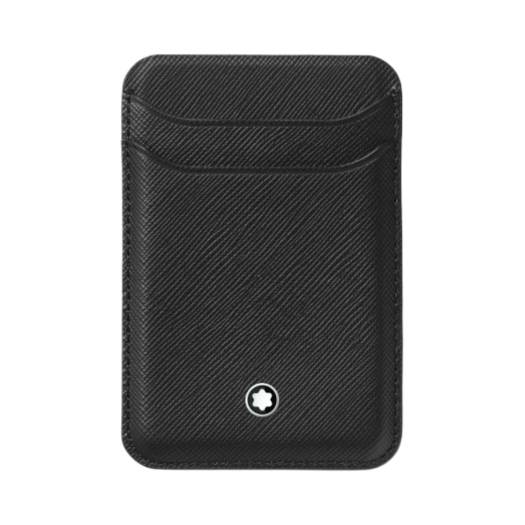 130325 Montblanc Sartorial Card Wallet 2cc For Iphone With Magsafe Black