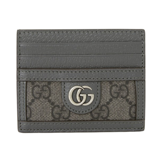 Gucci Ophidia Card Case Grey Black Supreme