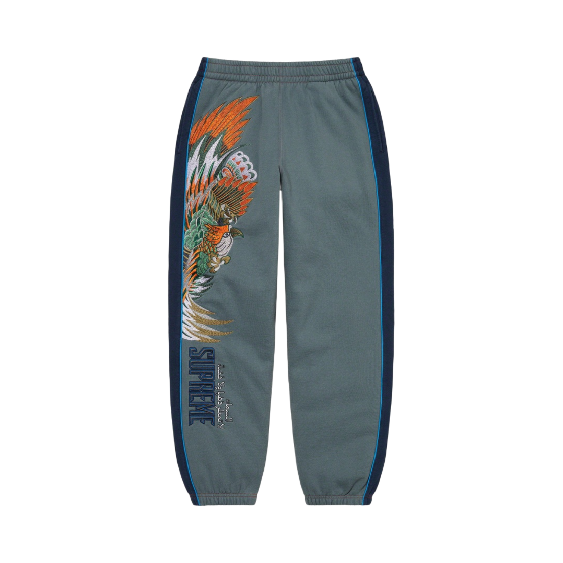 슈프림 팔콘 스웨트팬츠 슬레이트 - 23SS(Supreme Falcon Sweatpants Slate - 23SS) - 1