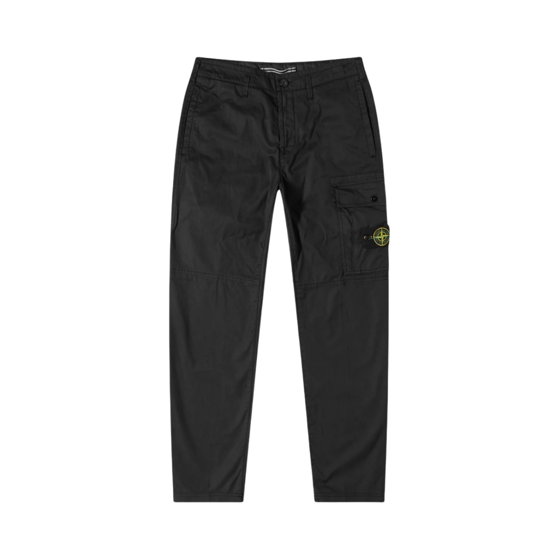 스톤 아일랜드 32419 수피마 코튼 트윌 스트레치-TC 카고 팬츠 블랙 - 22SS