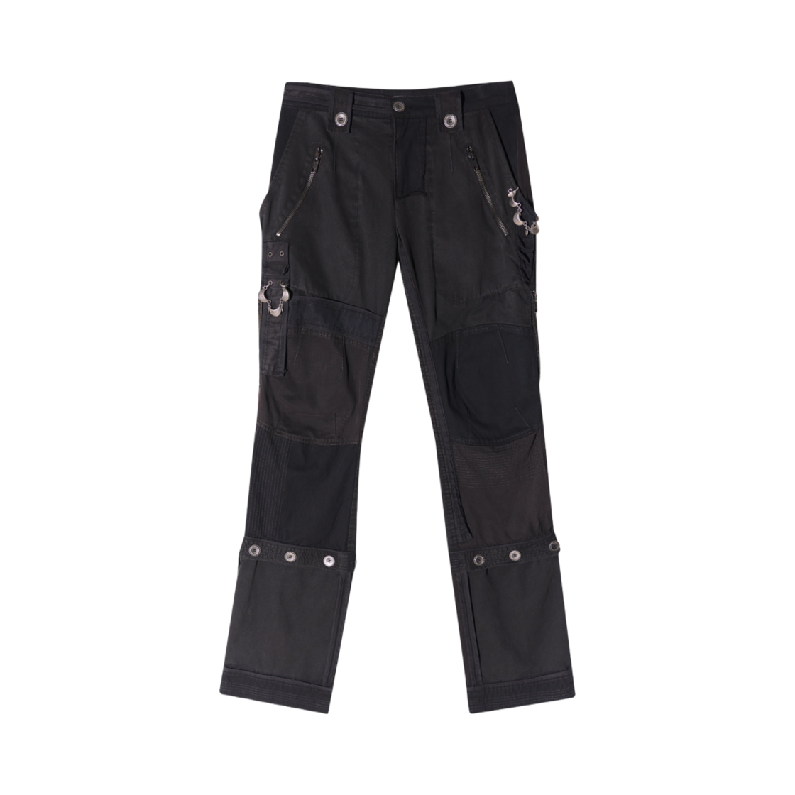 혜인 서 컨버터블 패치워크 팬츠 스톤(Hyein Seo Convertible Patchwork Pants Stone)