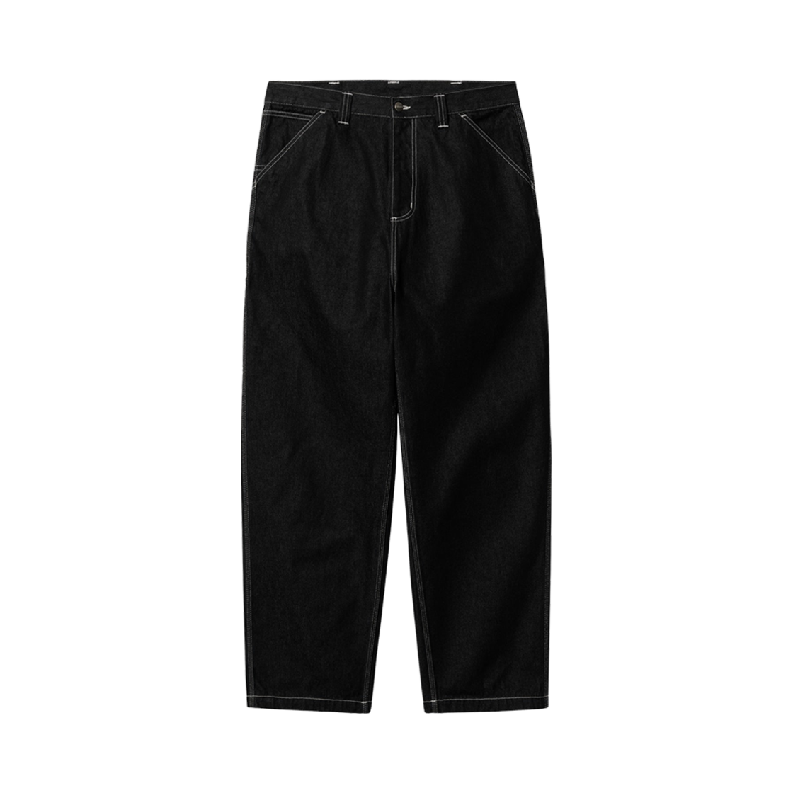 칼하트 WIP 노르코 블루 데님 OG 루즈 핏 싱글 니 팬츠 블랙 원 워시(Carhartt WIP Norco Blue Denim OG Loose Fit Single Knee Pants Black One Wash) - 2