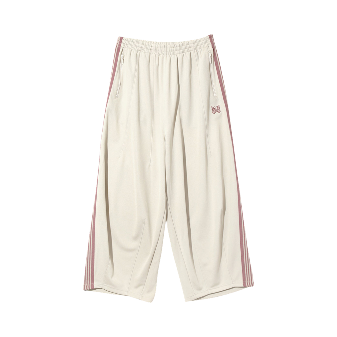 니들스 H.D. 트랙 팬츠 폴리 스무스 아이보리(Needles H.D. Track Pants Poly Smooth Ivory)