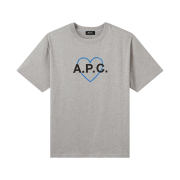 A.P.C. Romeo T-Shirt Heather Grey