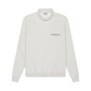 Essentials Pull-Over Mockneck Oatmeal - 21SS
