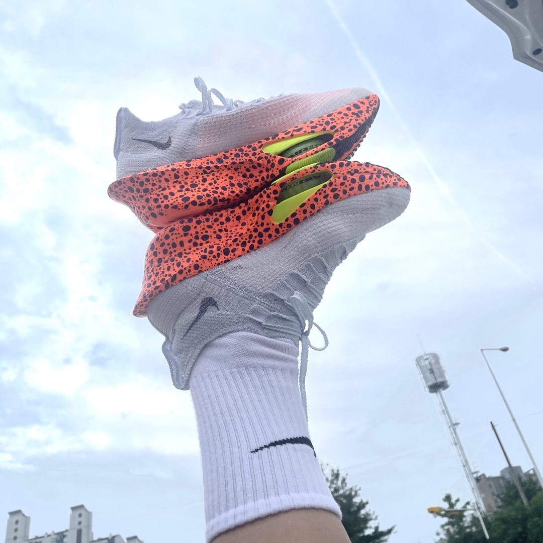 (W) Nike Air Zoom Alphafly Next% 3 Olympic Safari 착용 스타일 - 1