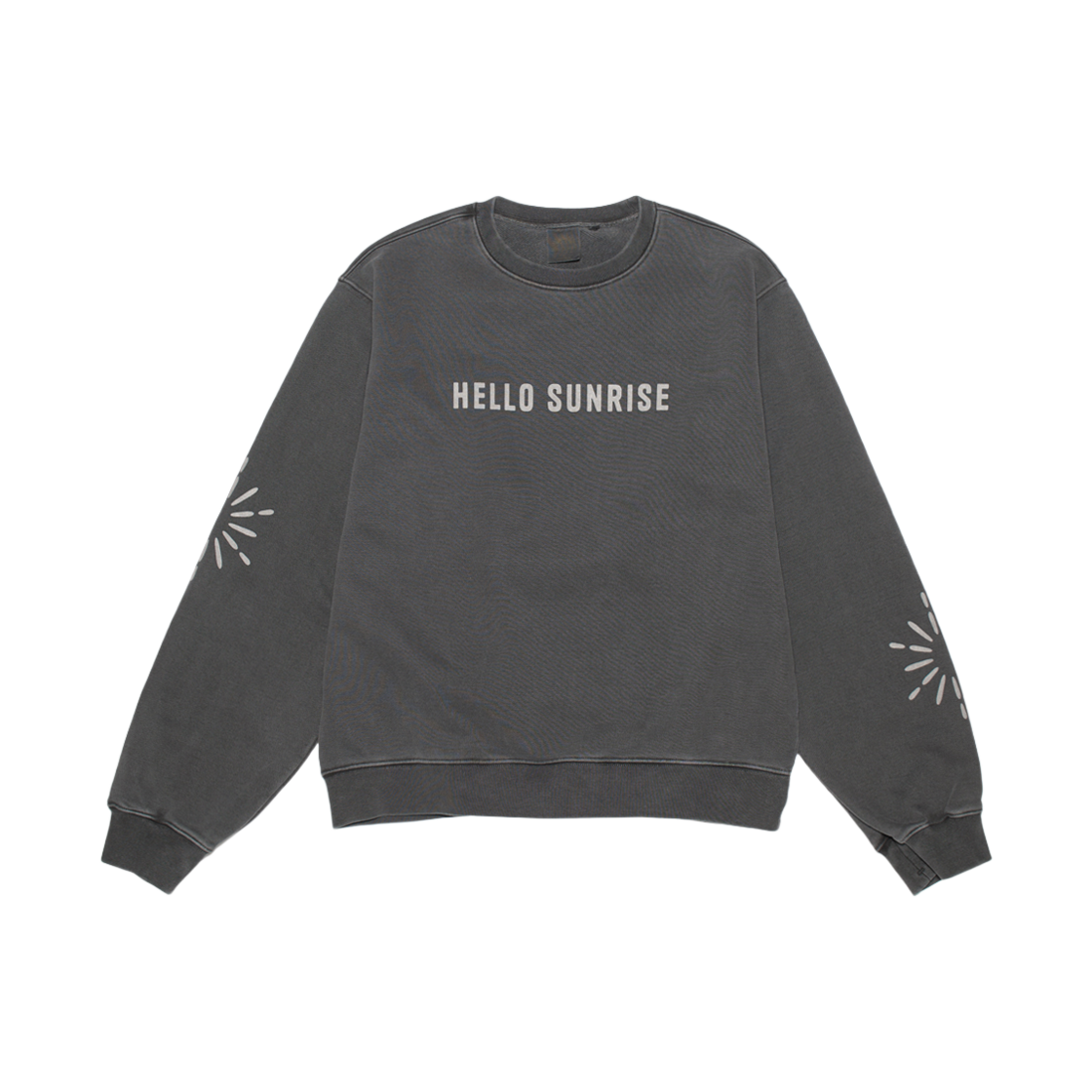 헬로선라이즈 에스닉 심볼 스웨트셔츠 차콜