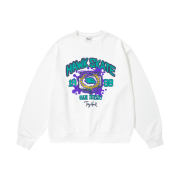 TONY HAWK Hawk College Graphic Crewneck Ivory