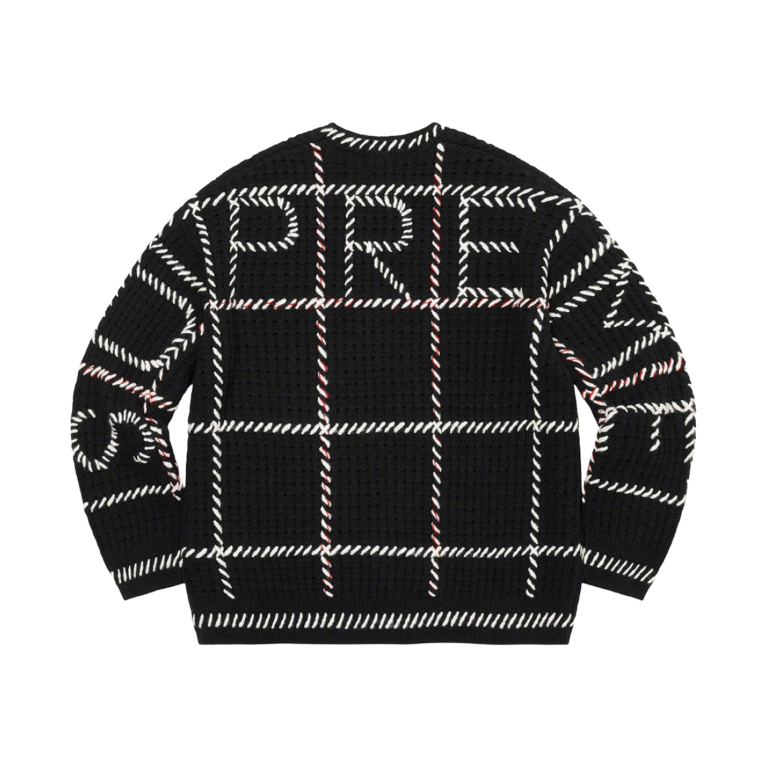 슈프림 퀼트 스티치 스웨터 블랙 - 23SS | Supreme | KREAM
