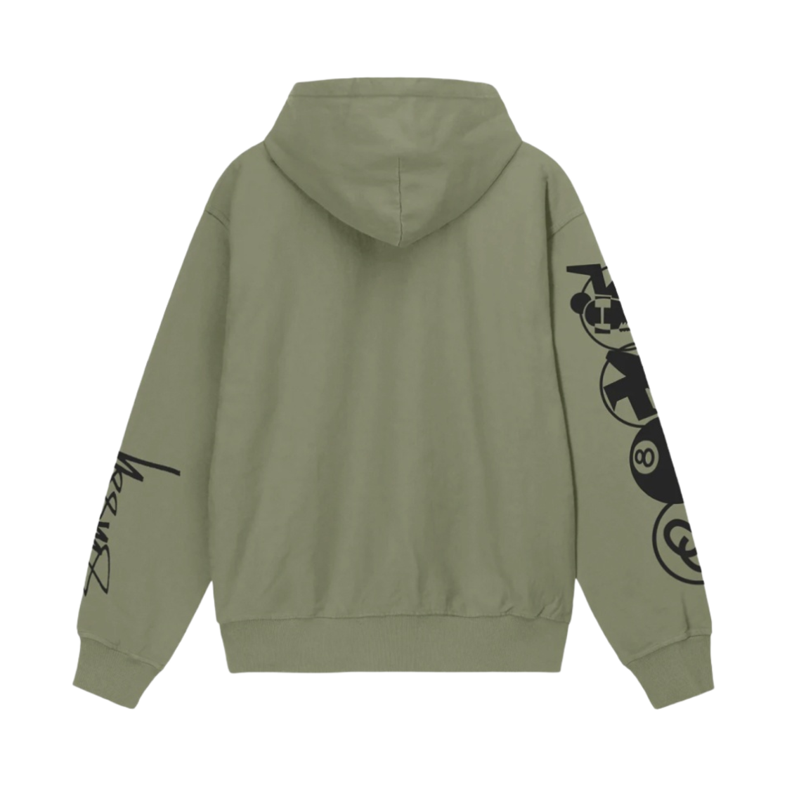 스투시 스택드 피그먼트 다이드 후드 아티초크(Stussy Stacked Pigment Dyed Hoodie Artichoke) - 2