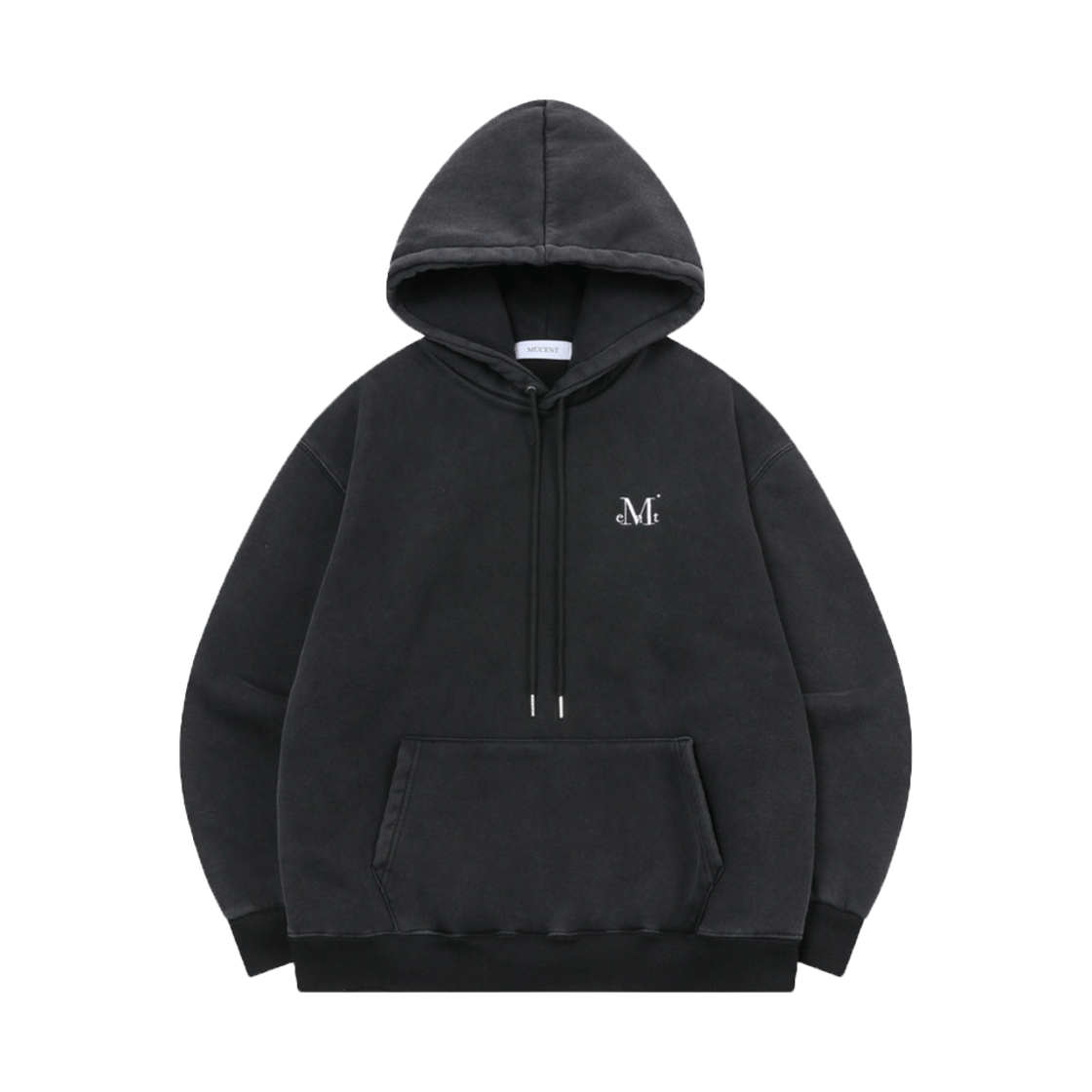 P00000VK_01 Signature Basic Logo Hood T Pigment Black