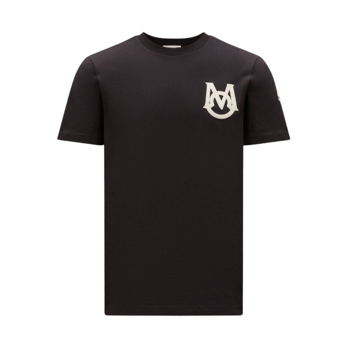 I2-091-8C00004-8390T-999 Moncler Monogram T-Shirt Black - 23FW
