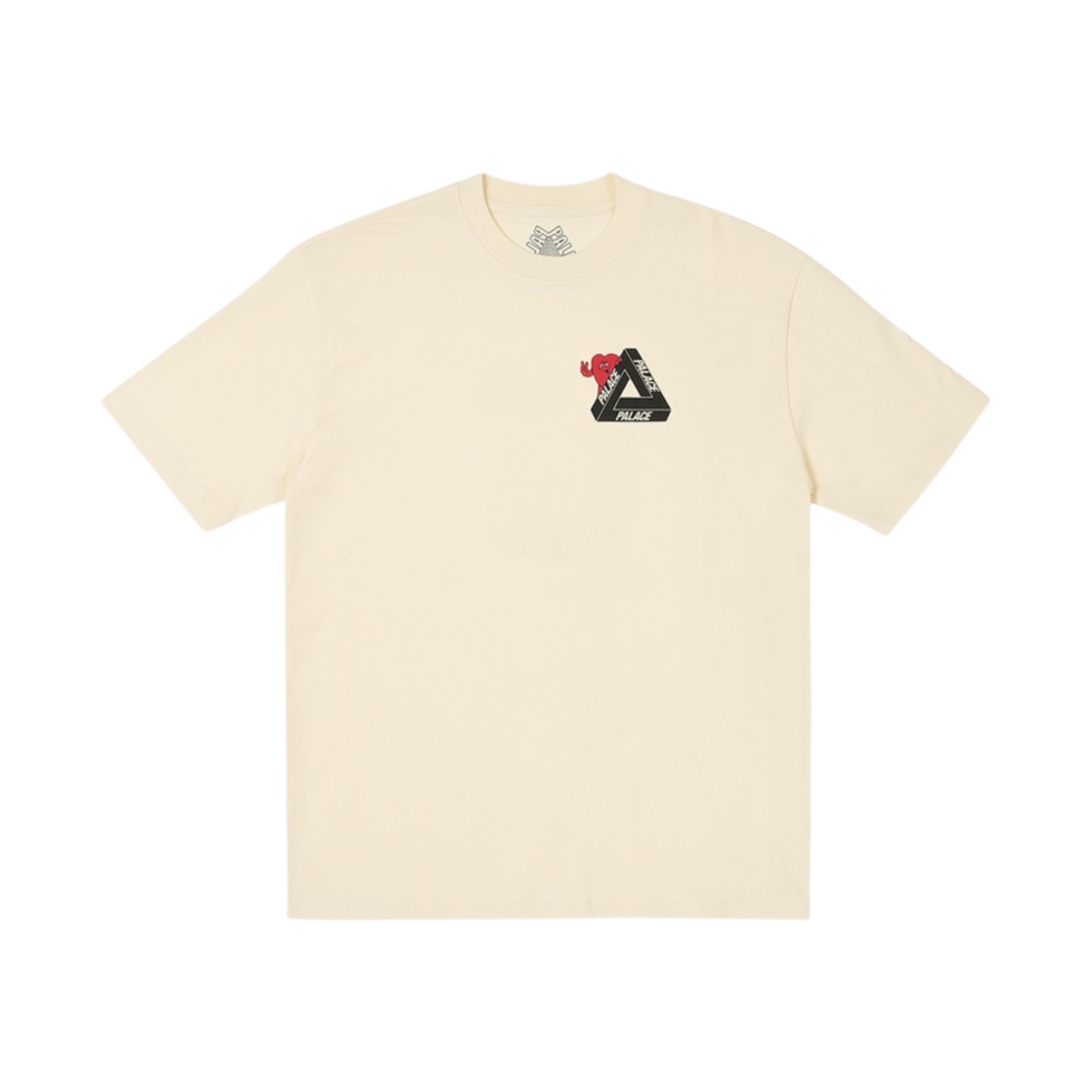 팔라스 트라이하트 티셔츠 소프트 화이트 - 24SS(Palace Tri-Hearts T-Shirt Soft White - 24SS) - 2