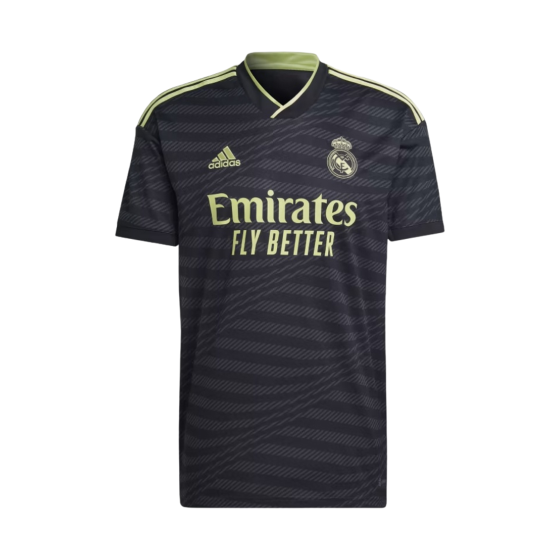 아디다스 레알 마드리드 2022/23 3rd 저지 블랙 - KR 사이즈 (논 마킹 버전)(Adidas Real Madrid 2022/23 3rd Jersey Black - KR Sizing (Non Marking Ver.)) - 1