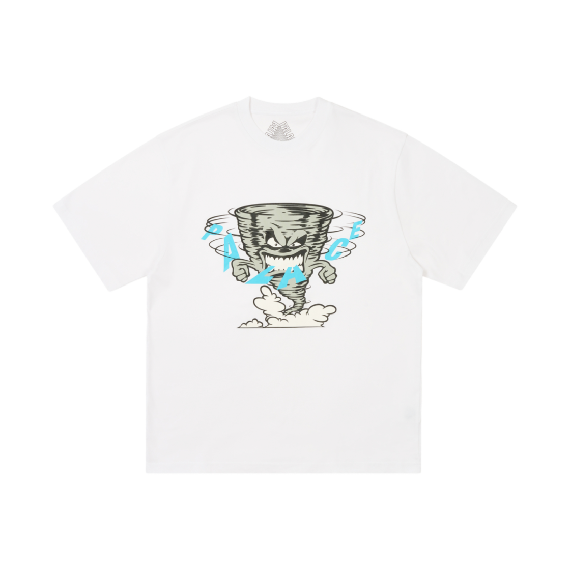 - Palace Tornado T-Shirt White - 24FW
