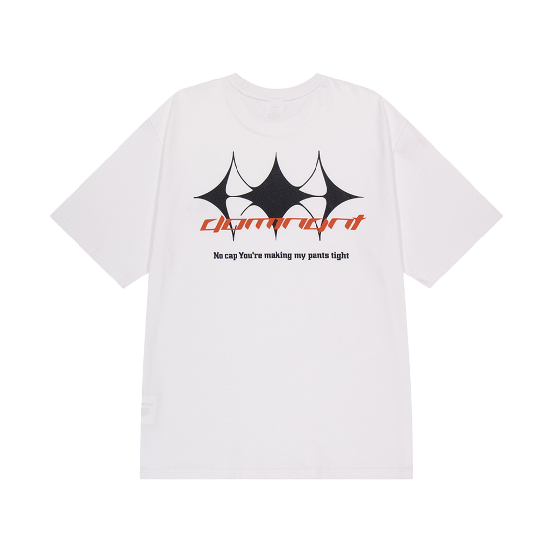 도미넌트 스페이드 티셔츠 화이트(Dominant Spade T-Shirts White)