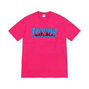 Supreme x Thrasher Skyline T-Shirt Pink - 21FW