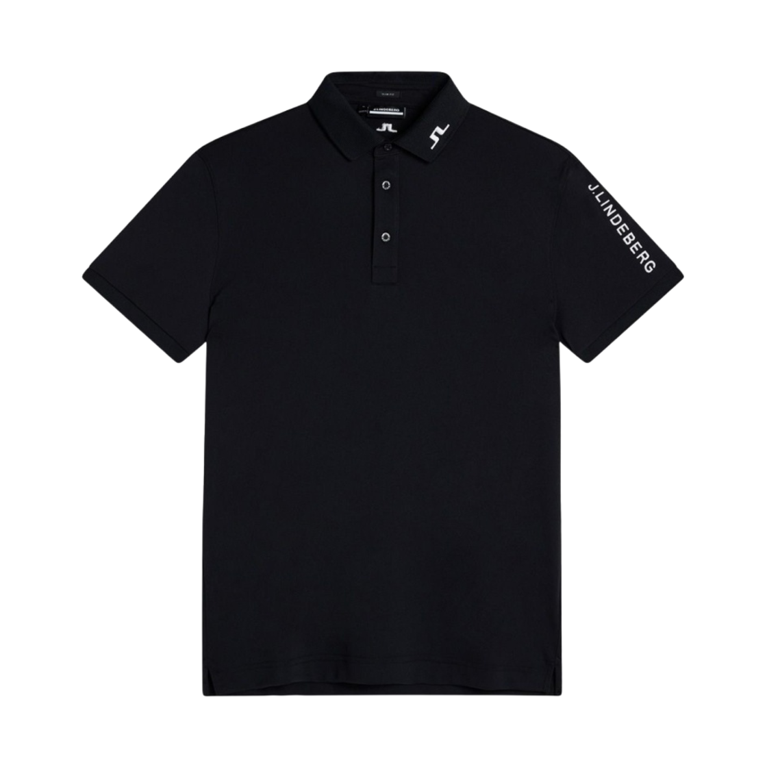 제이린드버그 투어 테크 슬림핏 폴로 블랙(J.Lindeberg Tour Tech Slim Fit Polo Black)