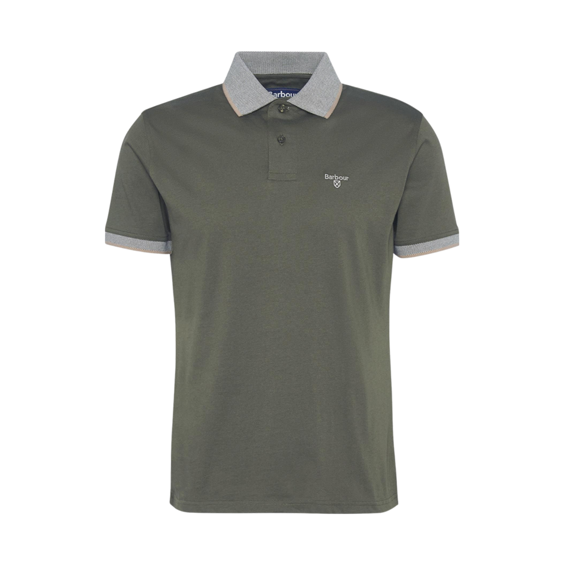 바버 콘세이 S/S 폴로 셔츠 유니폼 그린(Barbour Cornsay S/S Polo Shirt Uniform Green) - 1