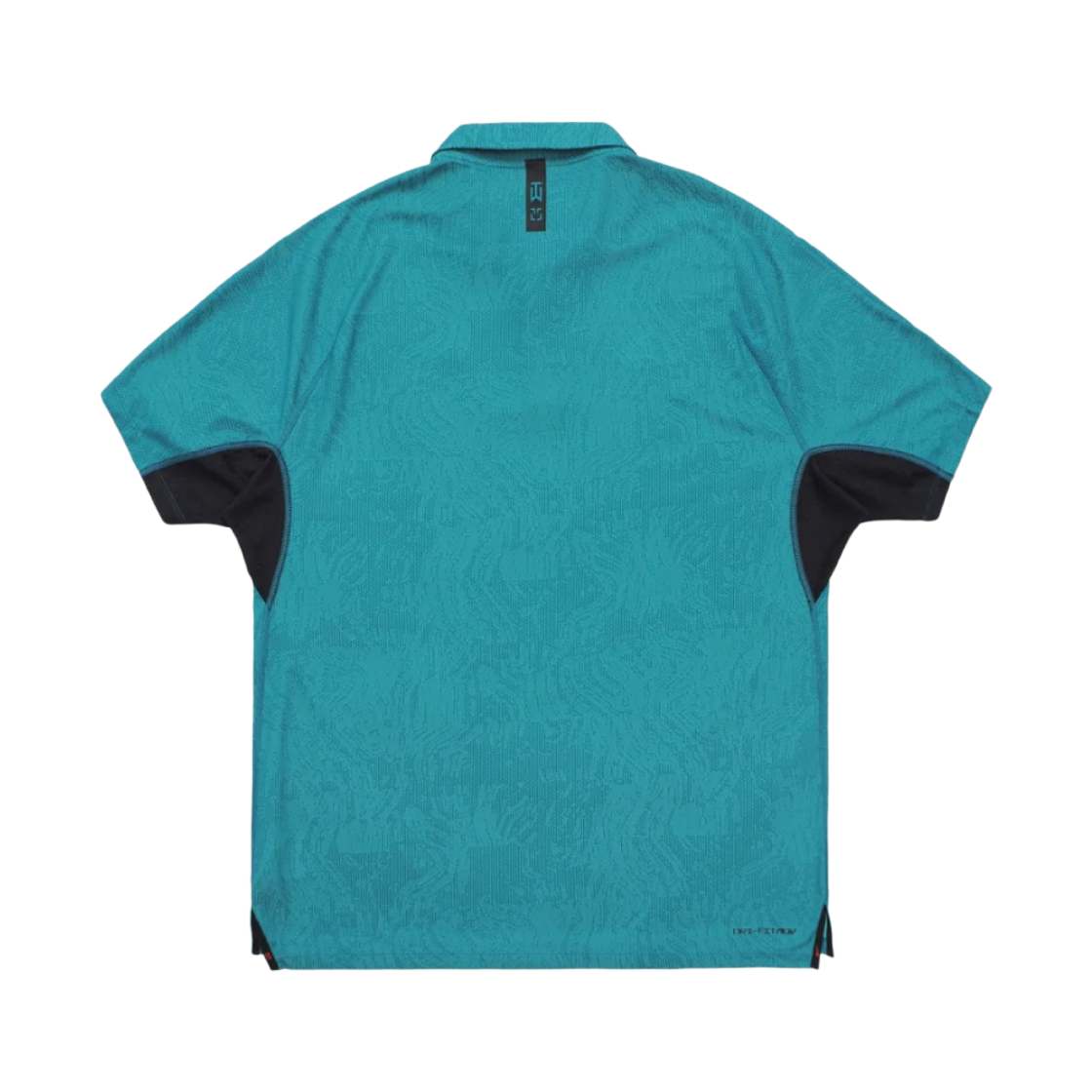 말본 골프 x 나이키 드라이핏 ADV 타이거 우즈 자카드 폴로 워시드 틸(Malbon Golf x Nike Dri-Fit ADV Tiger Woods Jaquard Polo Washed Teal) - 2