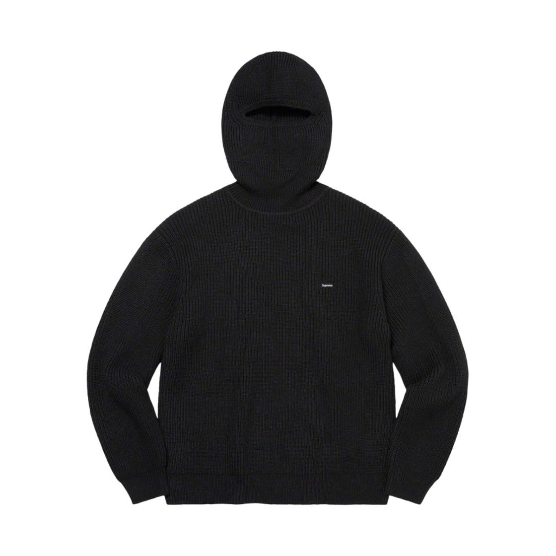 슈프림 스몰 박스 발라클라바/터틀넥 스웨터 블랙 - 22FW(Supreme Small Box Balaclava/Turtleneck Sweater Black Stripe Black - 22FW) - 1
