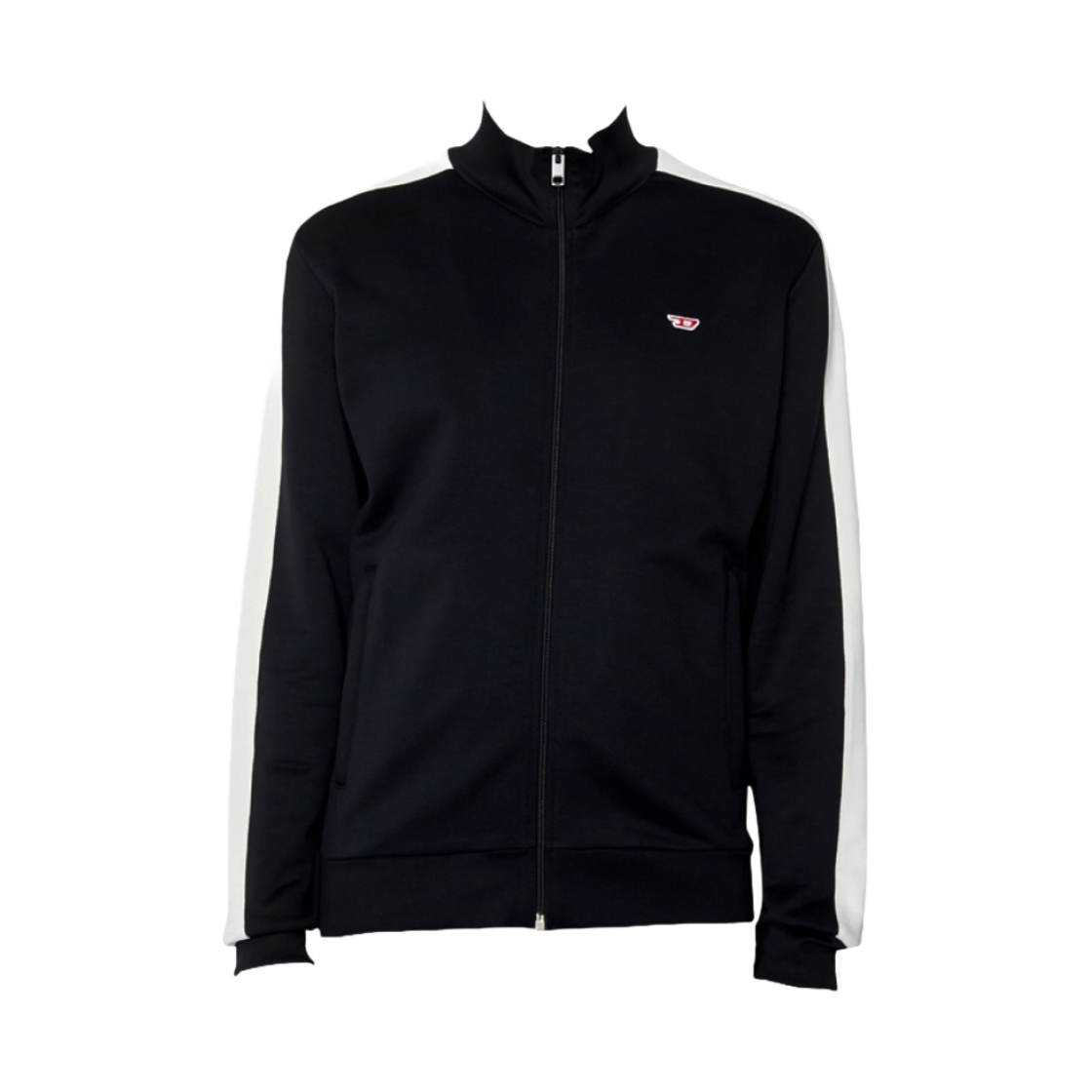 디젤 S-락 지퍼 스웨트셔츠 블랙(Diesel S-Lock Zippered Sweatshirt Black)