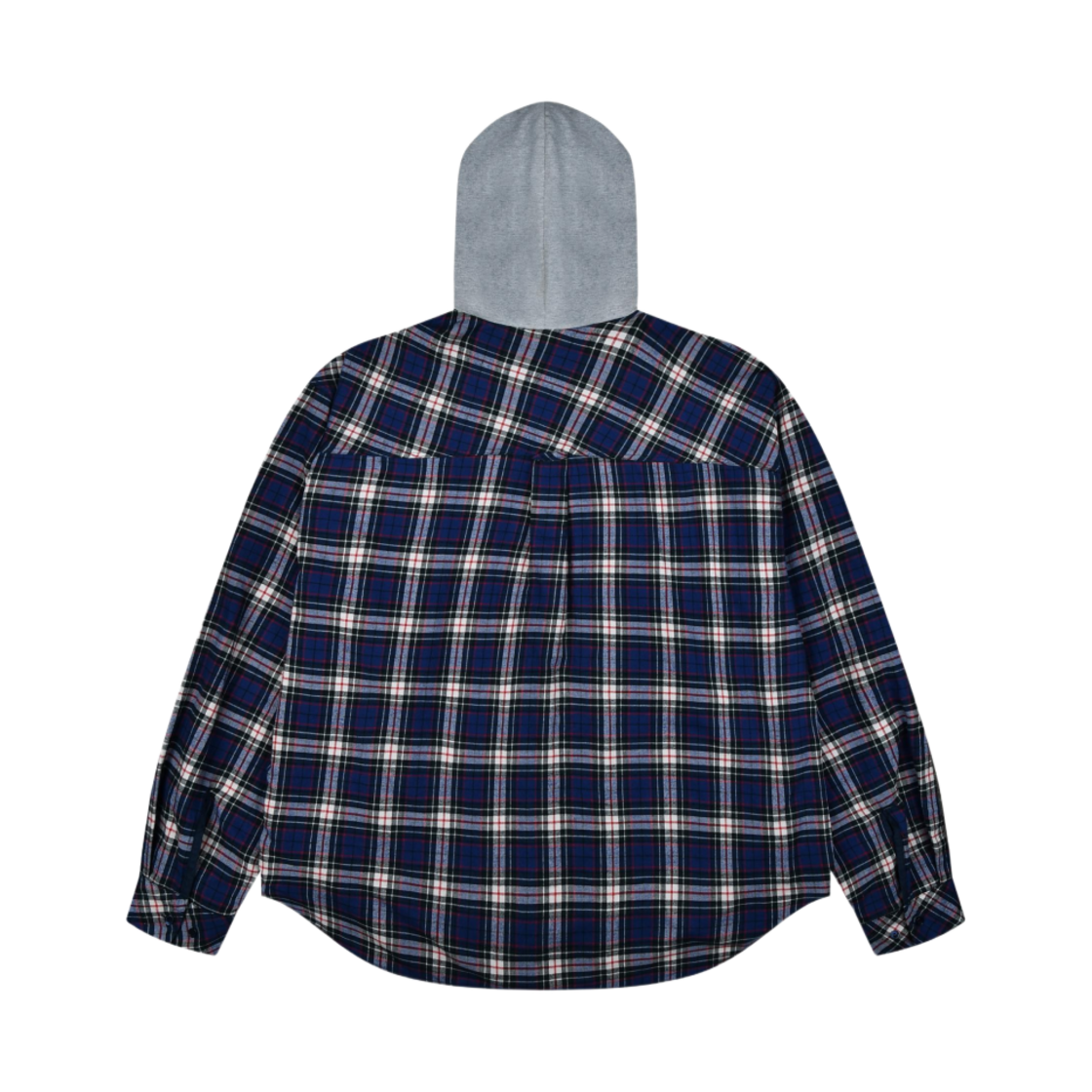 トップス Project G/R Reversible Hood Check Shirts 프로젝트 G/R 리버시블 후디 체크 셔츠 네이비 | PROJECT G/R