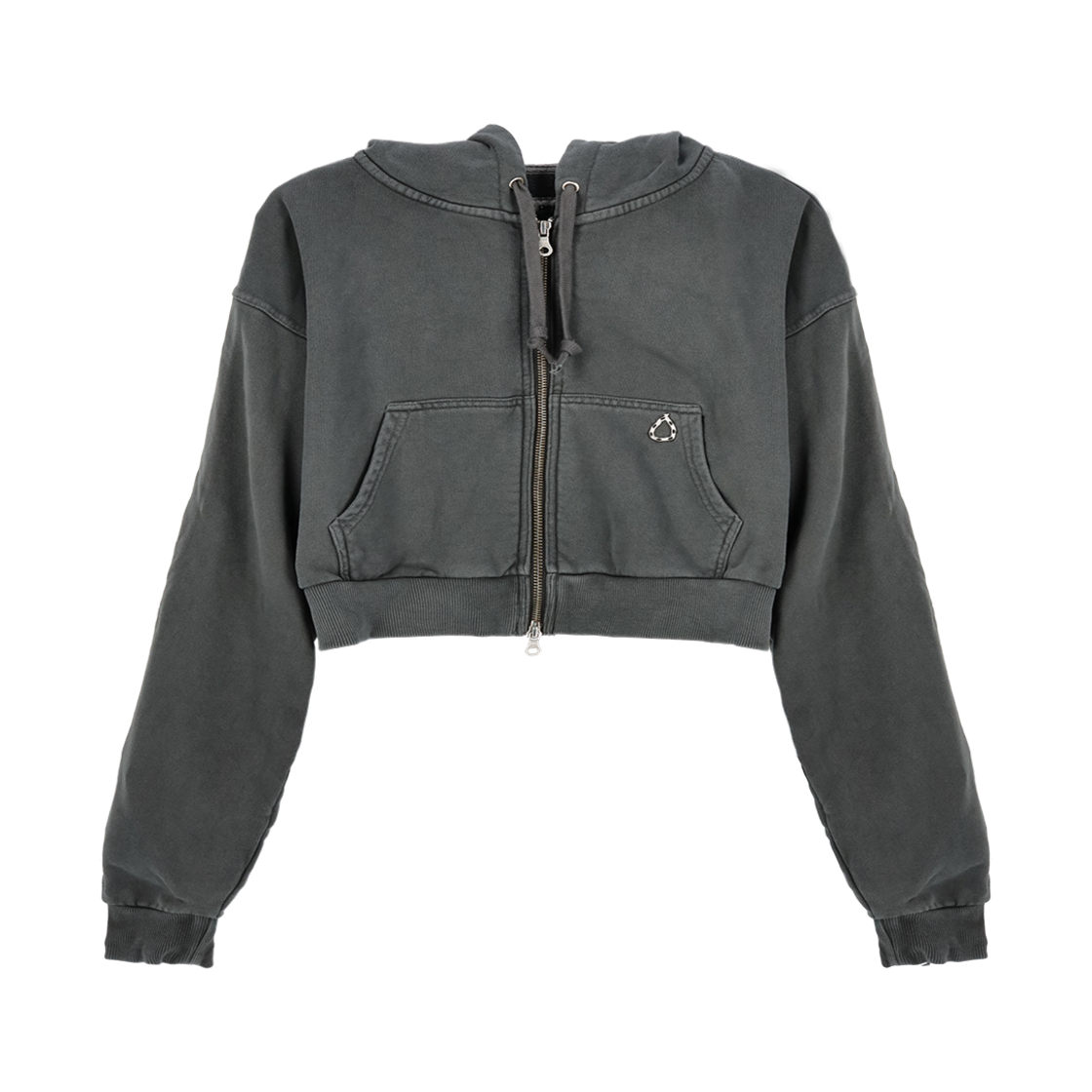 코스트퍼킬로 크롭집 후디 올리브