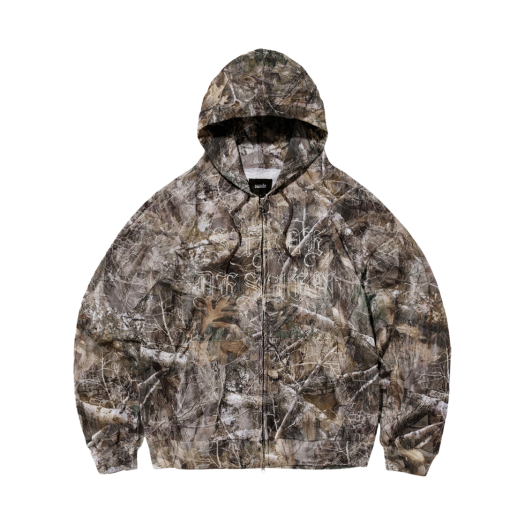 SDEFTO503TC Suade Thermal Camo Hood Zip Up Tree Camo