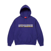 Supreme Collegiate Acronym Hooded Sweatshirt Dark Royal - 24FW