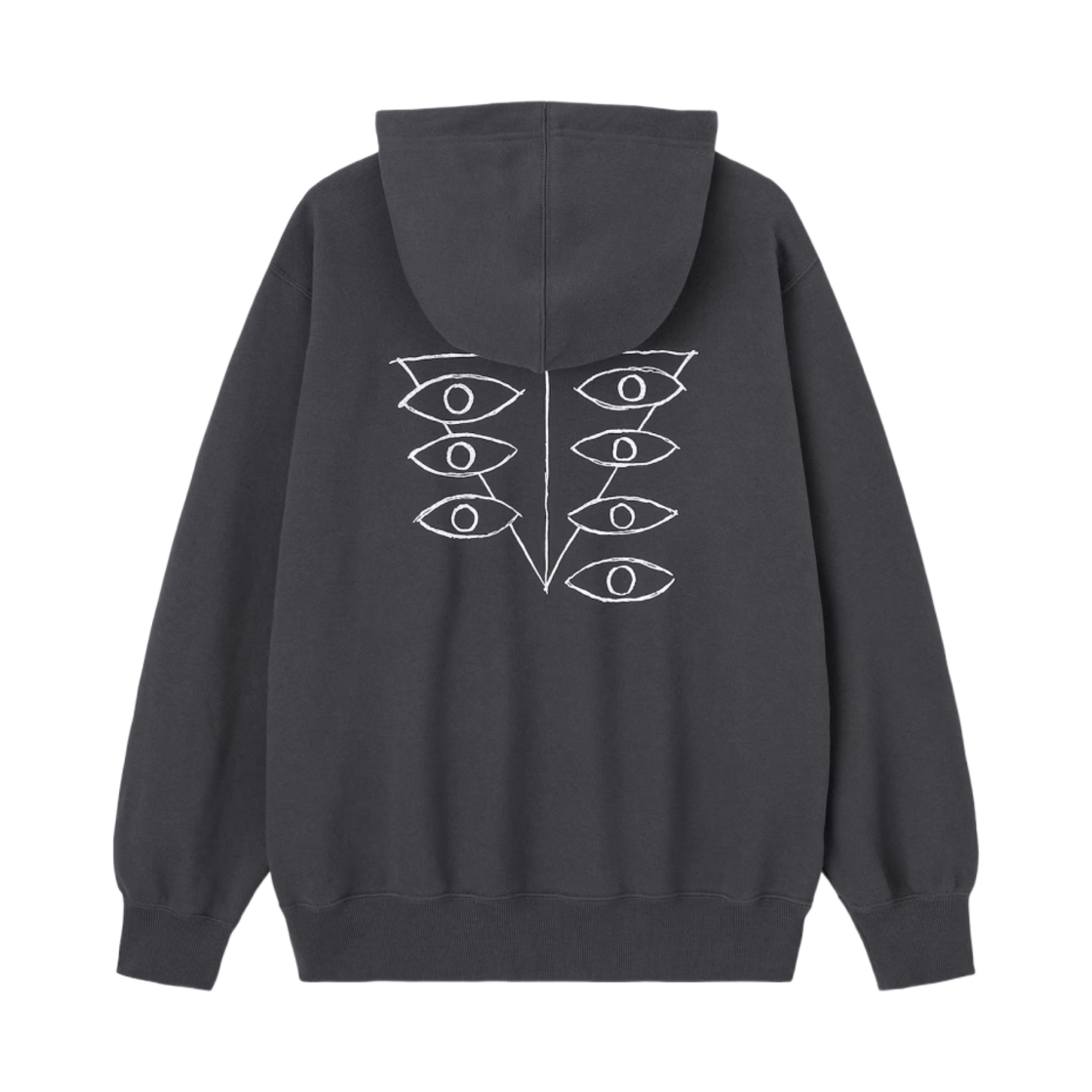 355861-08 GU x Evangelion Sweat Pullover Dark Gray - JP