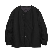 Nanamica Reversible Down Cardigan Black