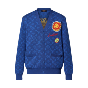Louis Vuitton x YK Monogram Faces Knitted Cardigan Azure