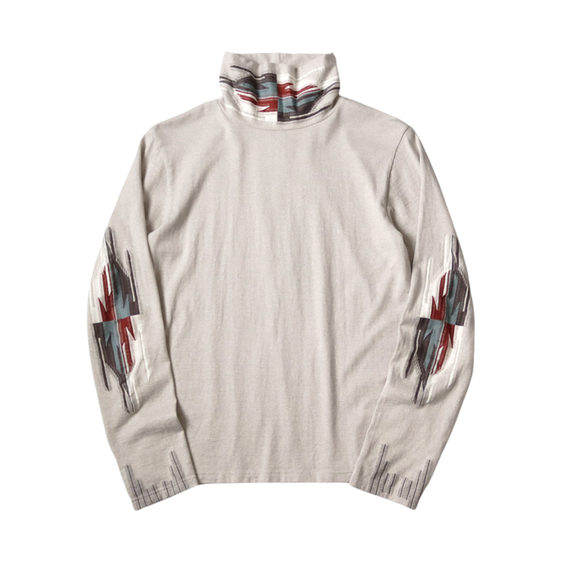 K2409LC040 Kapital Ortega Jersey High Neck Long T-Shirt Neck Ortega Kinari