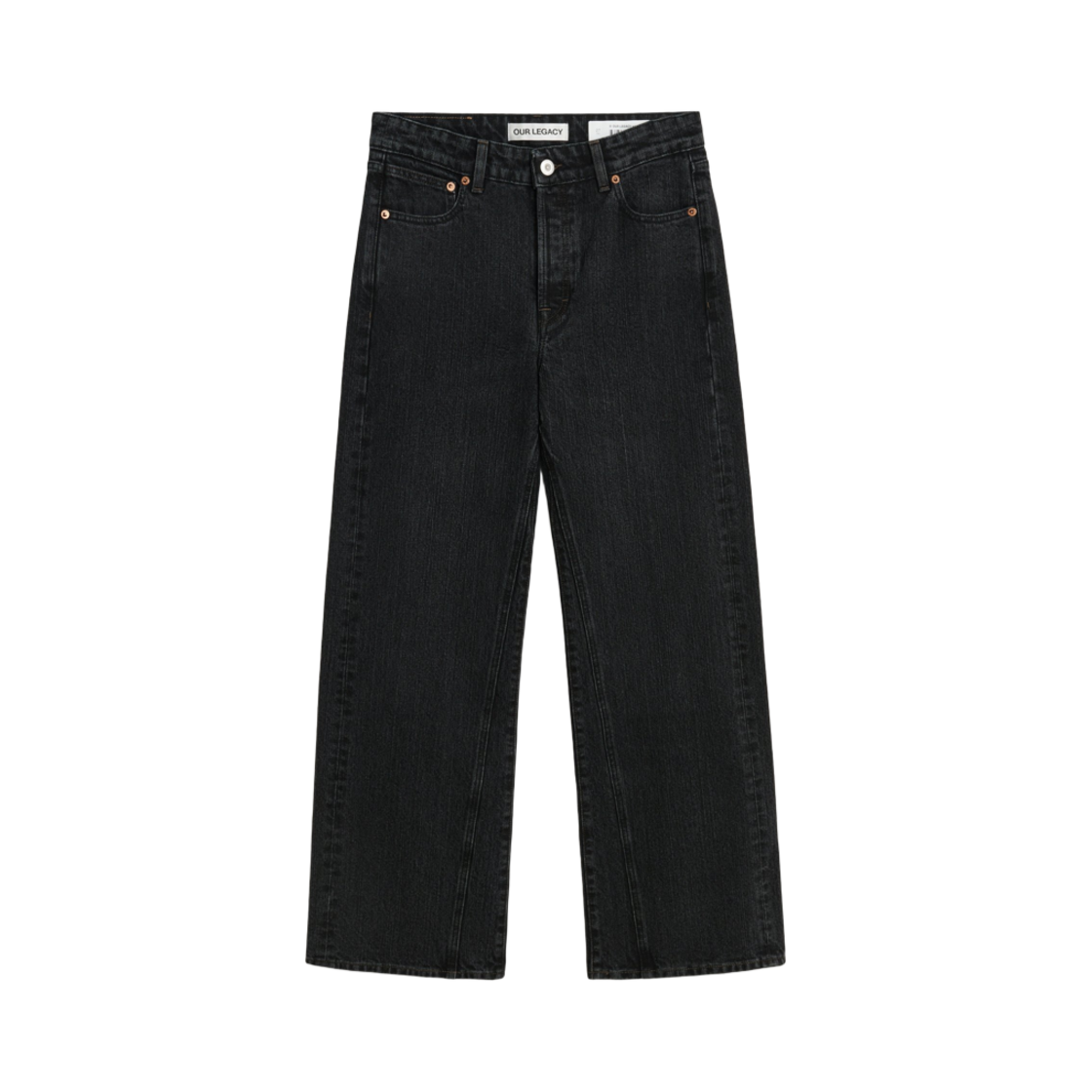 (W) 아워레가시 트래블 컷 리얼 블랙 체인 트윌((W) Our Legacy Treble Cut Real Black Chain Twill) - 1