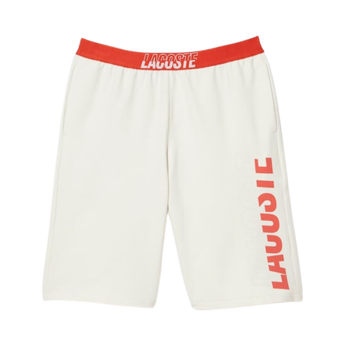라코스테 로고 웨이스트밴드 쇼츠 베이지(Lacoste Logo Waistband Shorts Beige) - 1
