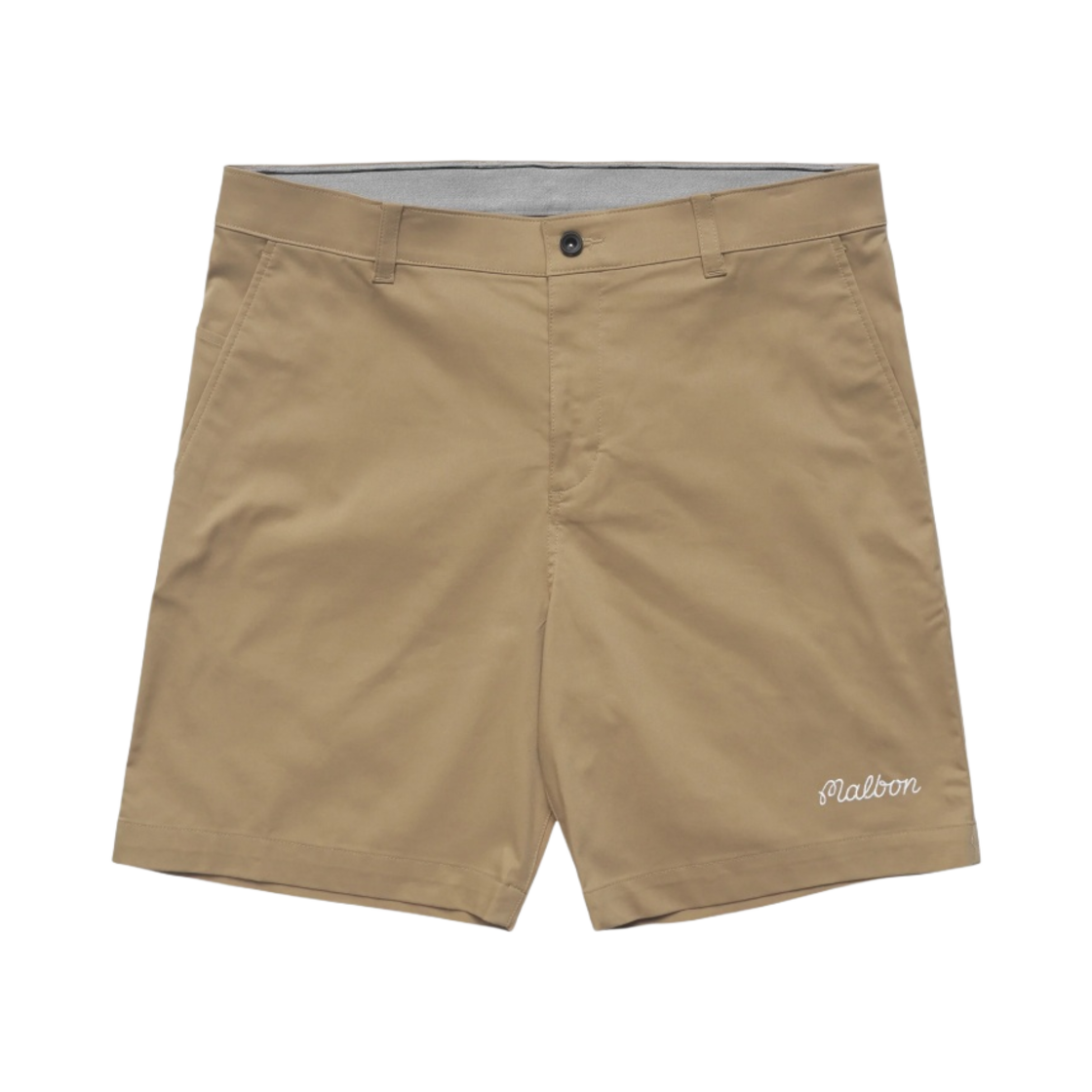말본 골프 x 나이키 드라이핏 UV 치노 9인치 쇼츠 파라슈트 베이지(Malbon Golf x Nike Dri-Fit UV Chino 9 Inch Short Parachute Beige) - 1