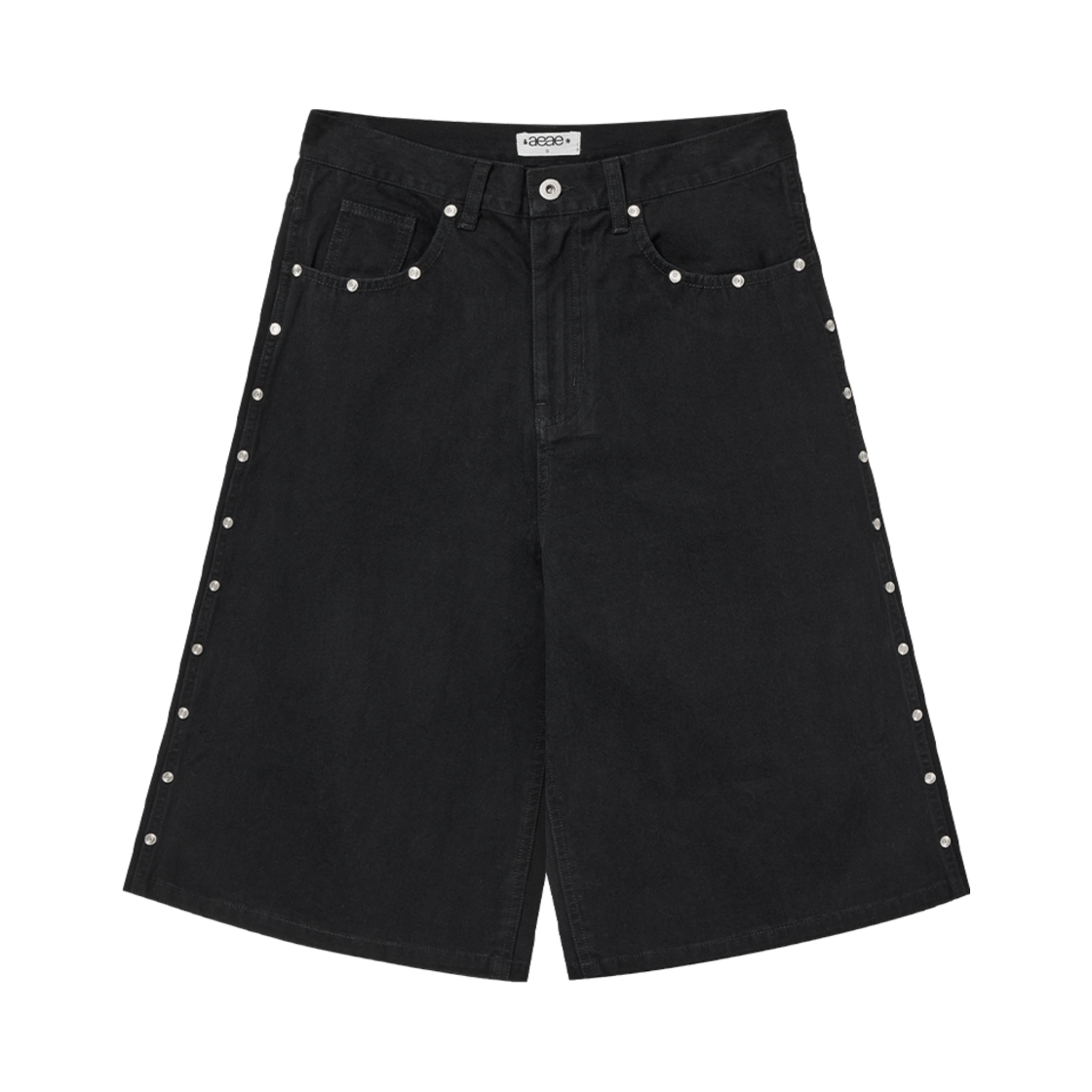 AE44SUHP002BLK AEAE Stud Shorts Black